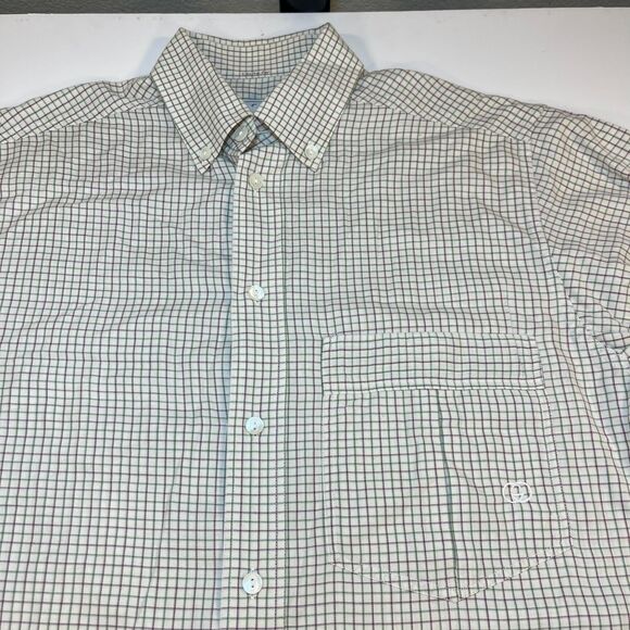 VINTAGE GUCCI Long Sleeve  Button Up SHIRT Sz Mens 14 1/2 / 37  Made in Italy - Picture 1 of 7